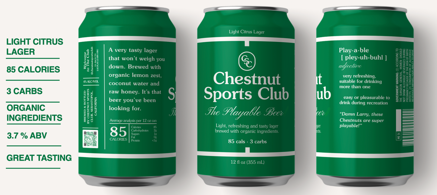 Light Citrus Lager - 6 pack