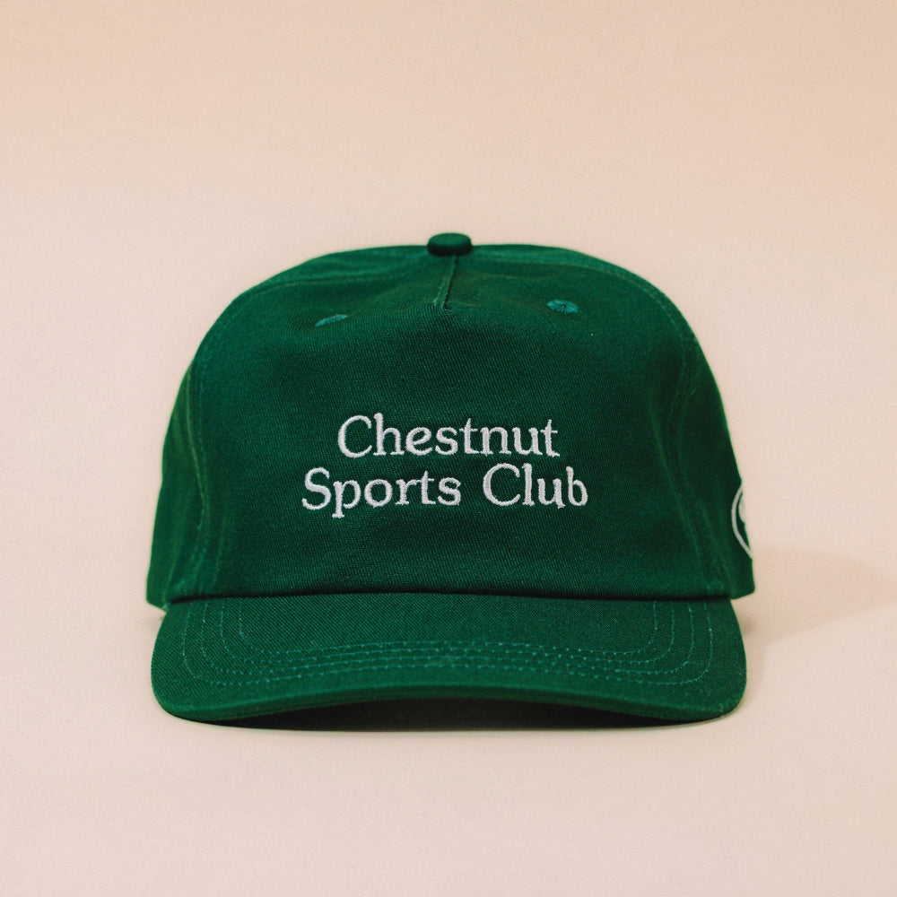 CSC CLUB CAP - GREEN TWILL