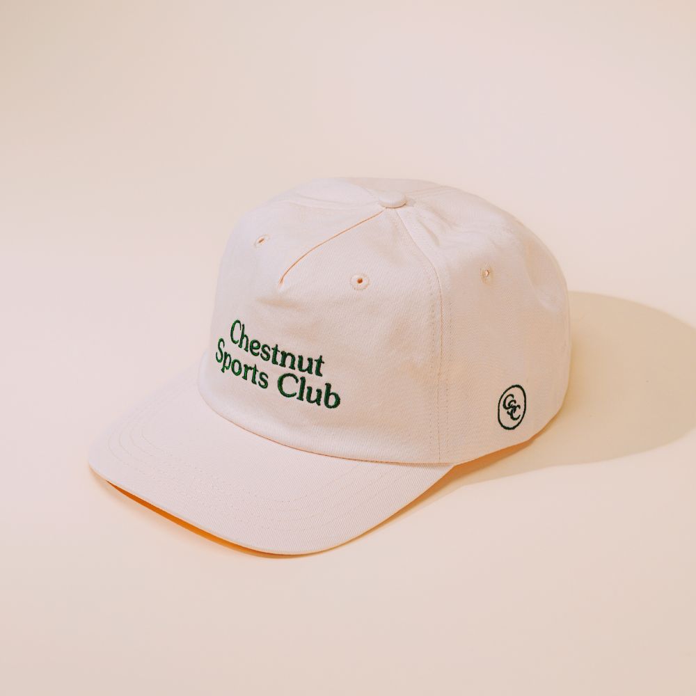 CSC CLUB CAP - OFF WHITE TWILL