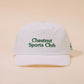 CSC CLUB CAP -  WHITE NYLON