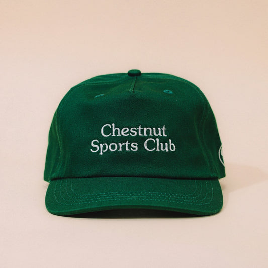 CSC CLUB CAP - GREEN TWILL